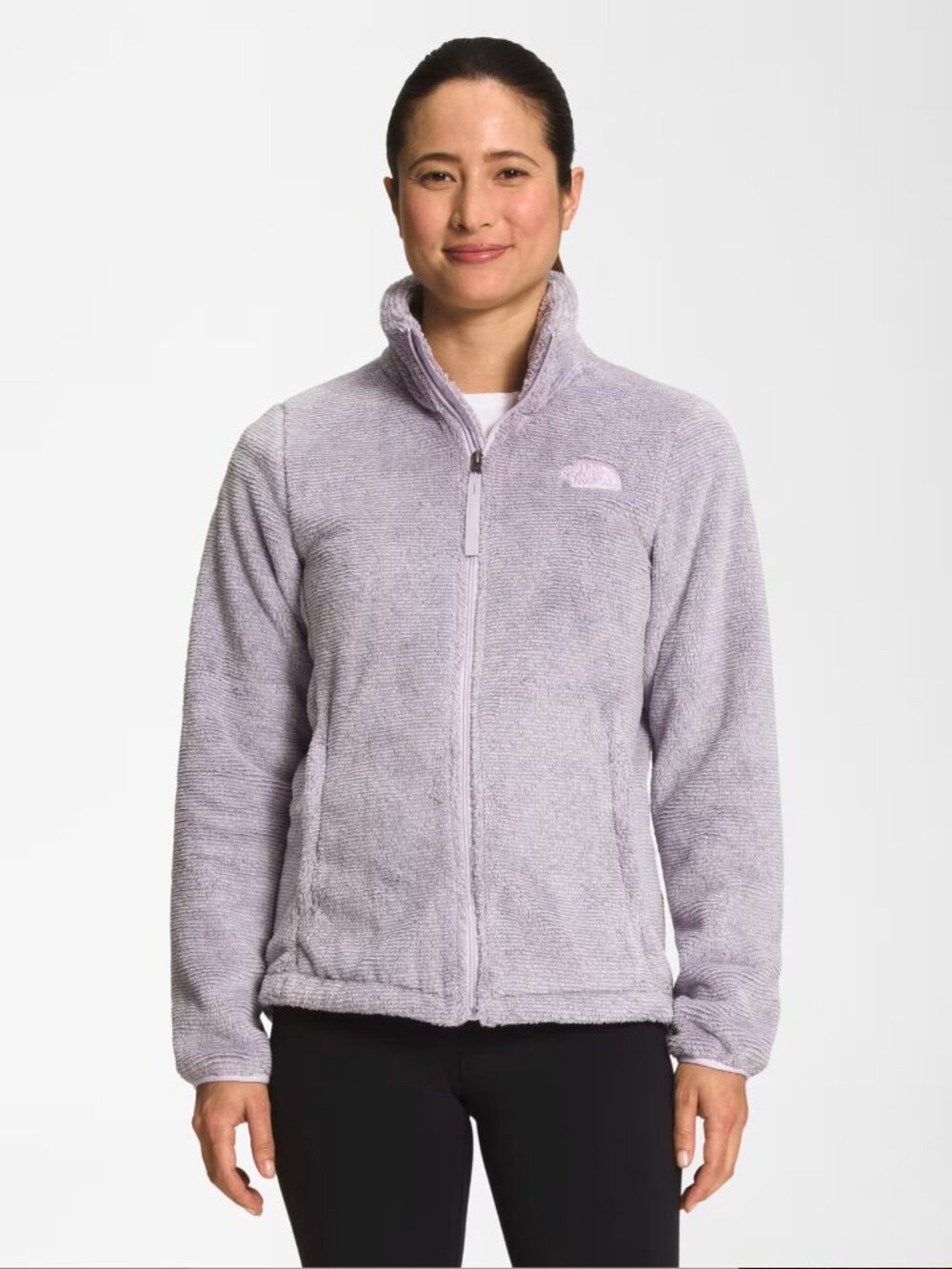 THE NORTH FACE Women's Novelty Osito Jacket - Lavender/Grey - Size M